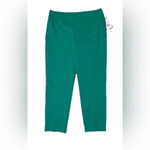 Zac & Rachel Women’s Ultimate Fit Dress Pants Size 16W Jolly Green